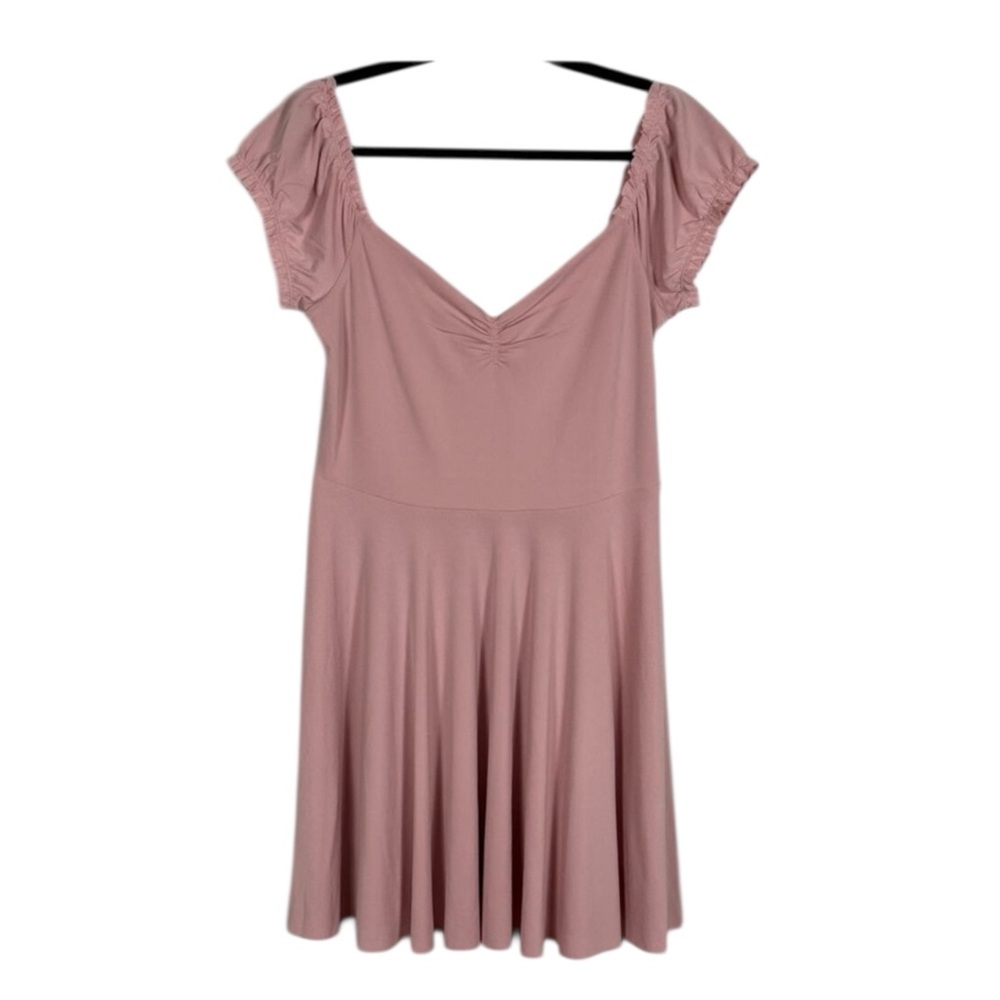 Urban Outfitters Kimchi Blue Dress Ruffle Mini Pink L